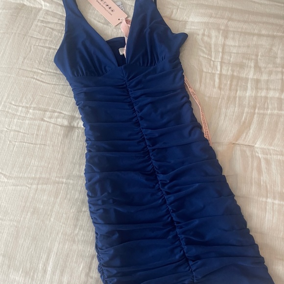 Oh Polly Blue Mini Dress - Picture 12 of 12